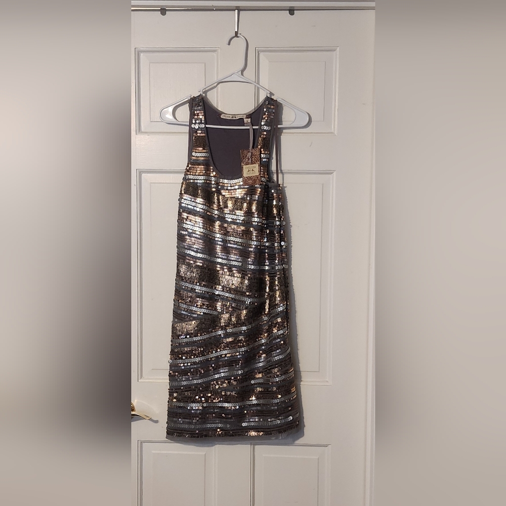Sequined Dress sz small NWT